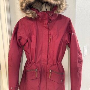 Columbia Women's Burgundy Ski Jacket